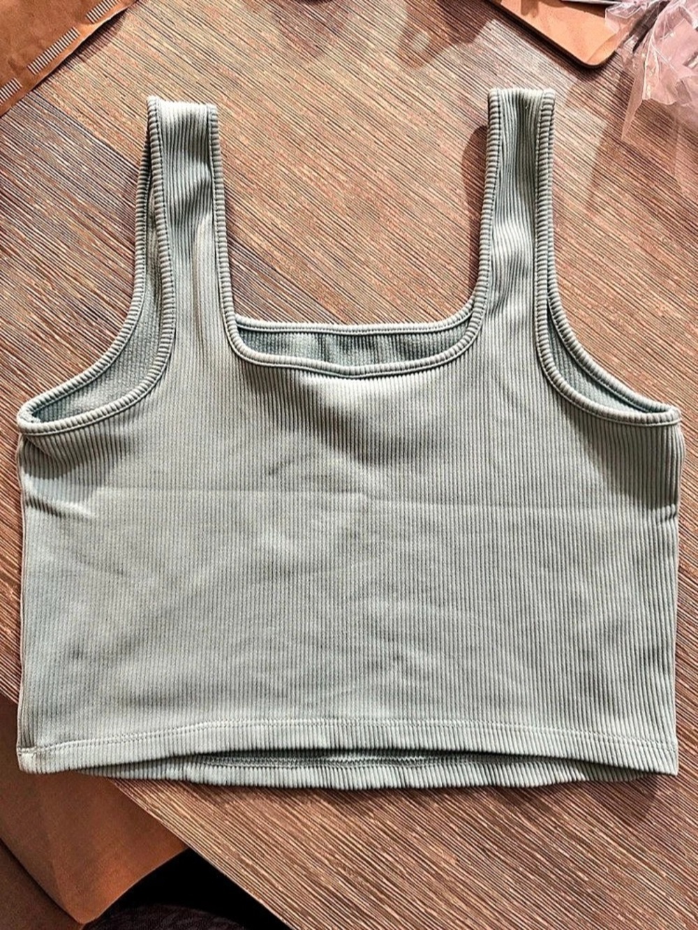 Wild Fable Ribbed Tank Top in Blue Size XL Like New